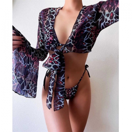 Costum de Baie C355 Pantera + Bluza Plaja [1]