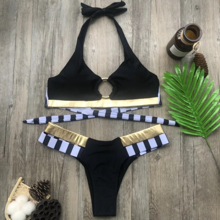 Costum de Baie C547 Striped [1]