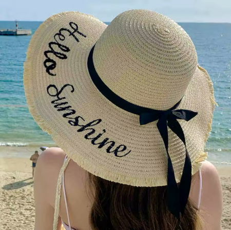 PALARII - Palarie C1493 Hello Sunshine din paie