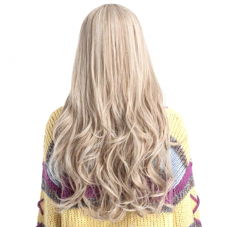 Peruca C931 Blonda Cenusie Gri Blond Deschis Platinat [1]