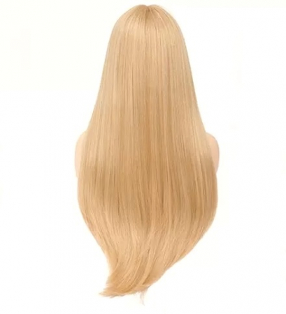Peruca C171 Blonda Cu Breton Nuanta Blond Auriu [3]