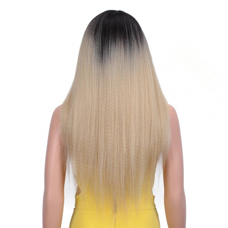 Peruca C39 Blonda Ombre cu Afro Volum [3]