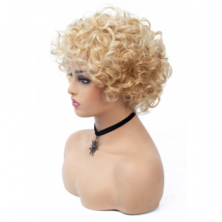 Peruca C978 Blonda Ondulata Cu Volum Bucle [2]