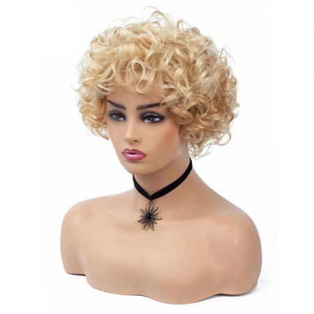 Peruca C978 Blonda Ondulata Cu Volum Bucle [3]