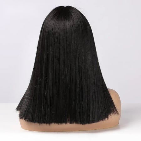 Peruca C744 Bruneta Bob Cu Breton [5]