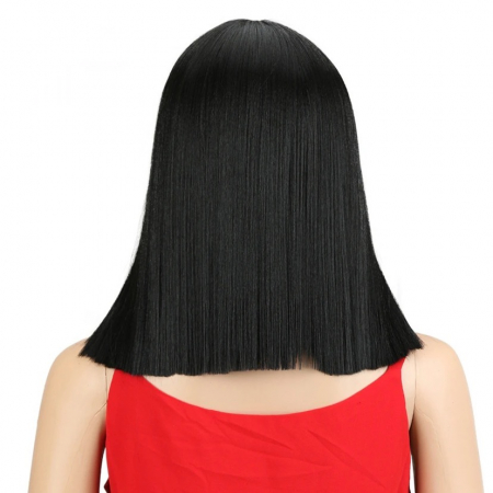Peruca C38 Bruneta Bob cu Breton [2]