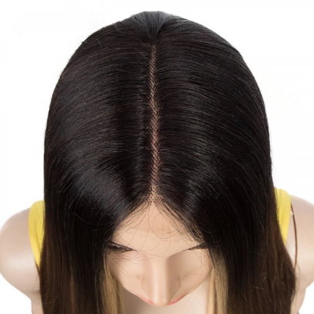 Peruca C1023 FRONT LACE Satena Ombre Cu Suvite Blonde [5]