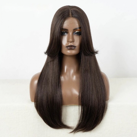 Peruca C1031 FRONT LACE Satena Cu Breton Lung Lateral