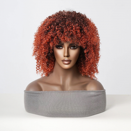 Peruca C1052 Roscata Ombre Afro Creata Cu Volum [3]