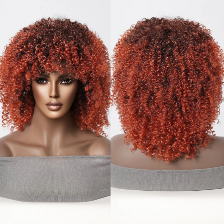 Peruca C1052 Roscata Ombre Afro Creata Cu Volum [1]