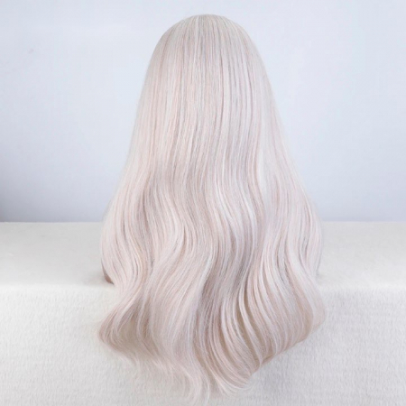 Peruca C1054 FRONT LACE Blonda Blond Platinat Deschis Gri [1]