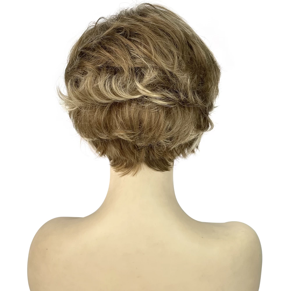 Peruca C1092 Satena Cu Breton si Suvite Blonde [5]