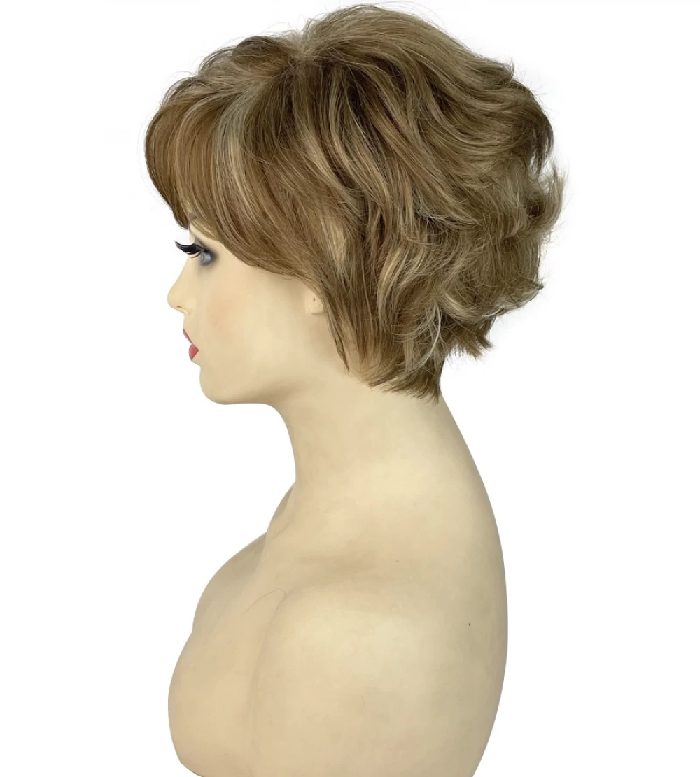 Peruca C1092 Satena Cu Breton si Suvite Blonde [4]