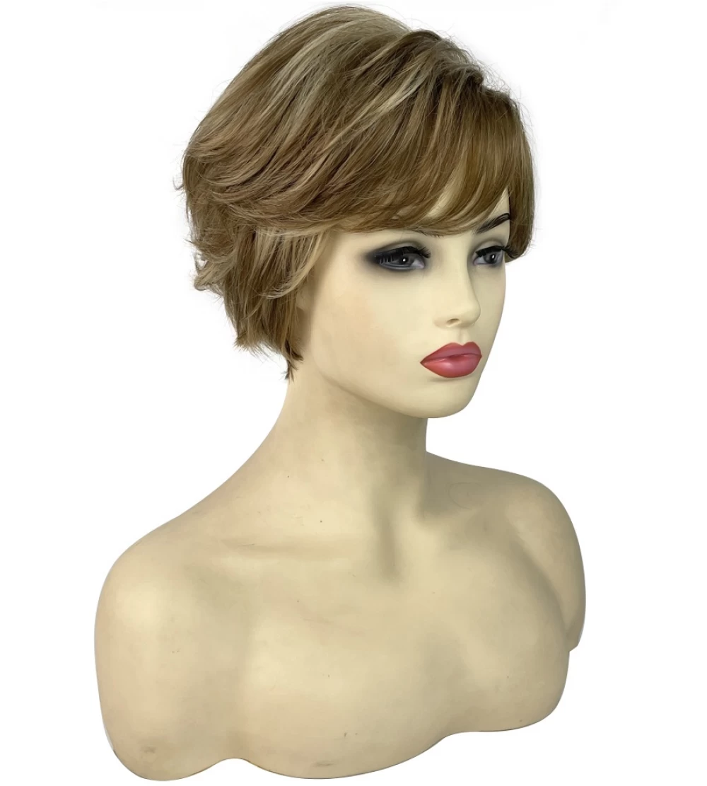 Peruca C1092 Satena Cu Breton si Suvite Blonde [2]