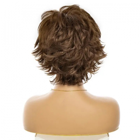 Peruca C1162 Satena Suvite Blonde Cu Breton si Par Filat [3]