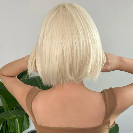 Peruca C1252 Blond Deschis Cu Breton Bob (blond auriu) [2]