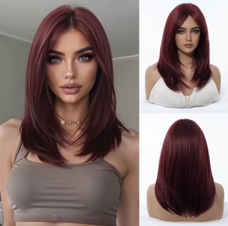 PERUCI - Peruca C1692 Roscata Visinie Visina Filata