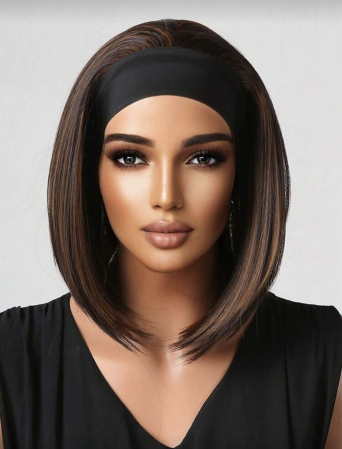 Peruca C1737 Satena Cu Suvite Blonde Bob CU BENTITA [1]