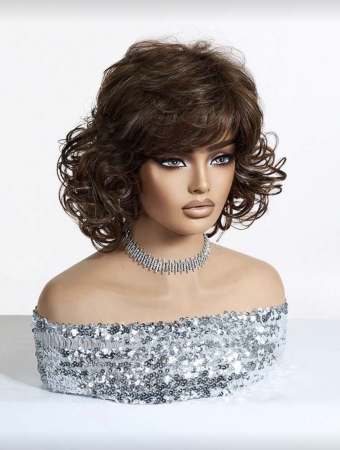 Peruca C1741 Satena Cu Breton Si Suvite Blonde Cu Volum Ondulata [1]