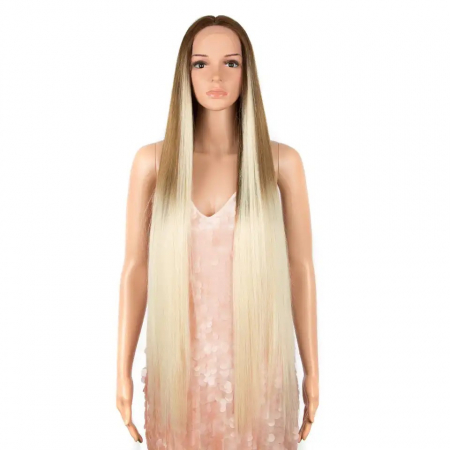 PERUCI - Peruca C343 FRONT LACE Blonda Baza Satena Cu Suvite