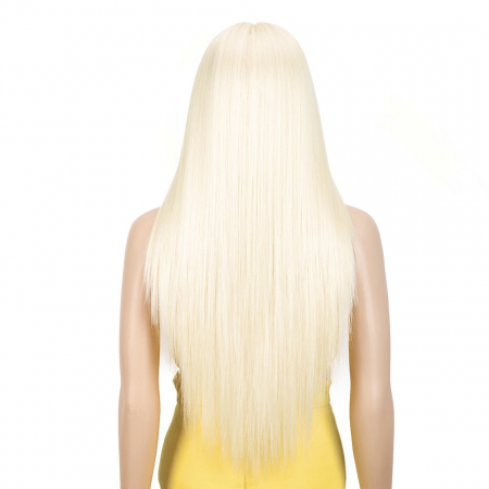 Peruca C325 FRONT LACE Blonda Blond Platinat Auriu Deschis [4]