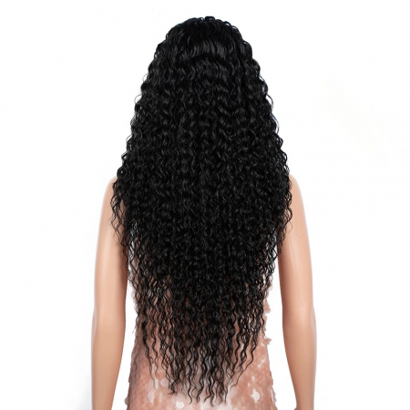 Peruca C189 FRONT LACE Bruneta Afro Par Cret [3]