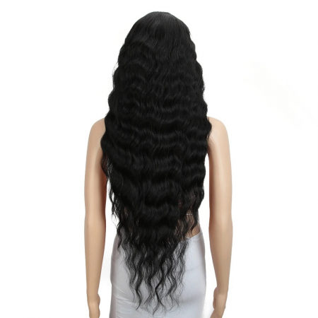 Peruca C631 FRONT LACE Bruneta Ondulata Creata Afro [2]