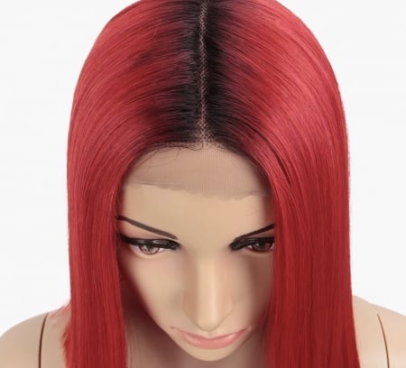 Peruca C203 FRONT LACE Roscata Ombre Bob [3]
