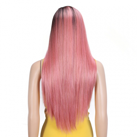 Peruca C282 FRONT LACE Roz Ombre Baza Satena [4]