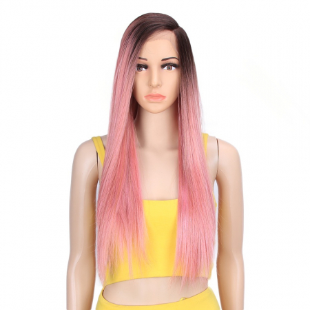 Peruca C282 FRONT LACE Roz Ombre Baza Satena [1]