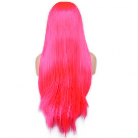 Peruca C129 FRONT LACE Roz Pink Roz Aprins Neon [3]