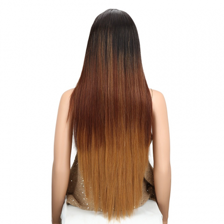 Peruca C100 FRONT LACE Satena cu Suvite Degrade [3]