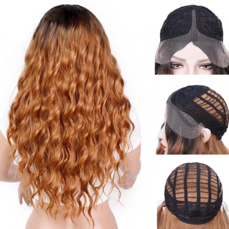 Peruca C237 FRONT LACE Satena Ombre Baza Bruneta Creata [3]