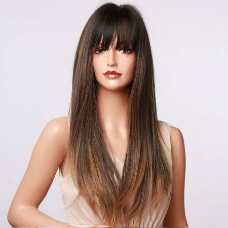 Peruca C130 Satena Ombre Cu Breton Si Varfuri Blonde [1]