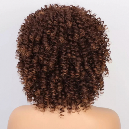 Peruca C247 Satena Afro Cu Breton Si Suvite Blonde Creata Volum [1]