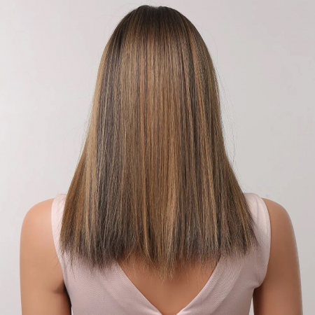 Peruca C646 Satena Cu Breton Si Suvite Blonde [4]