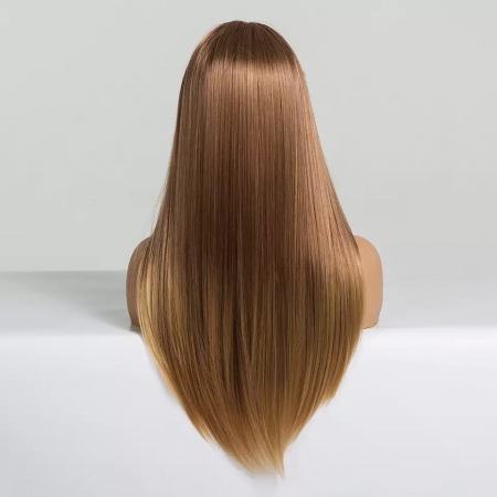 Peruca C41 Satena cu Breton si Varfuri Blonde [2]