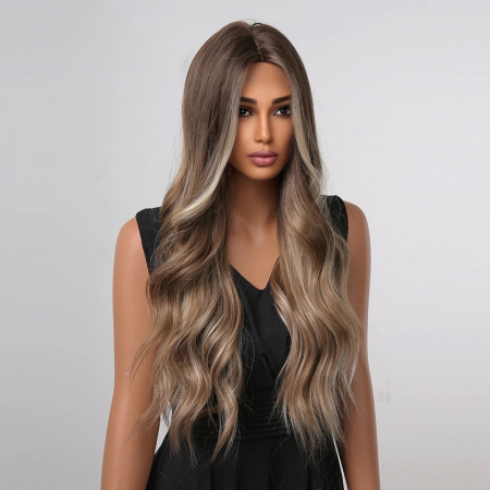 Peruca C868 Satena Cu Suvite Blonde [1]