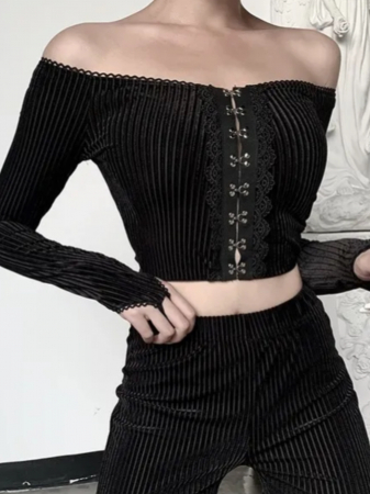 IMBRACAMINTE - Top C1456 Dark Cu Maneca Inel
