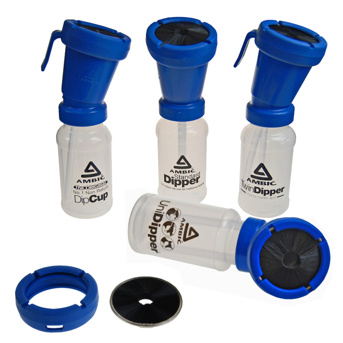 Accesorii pahare dipare, Ambic DipMizer, set 3 bucati, albastre [3]