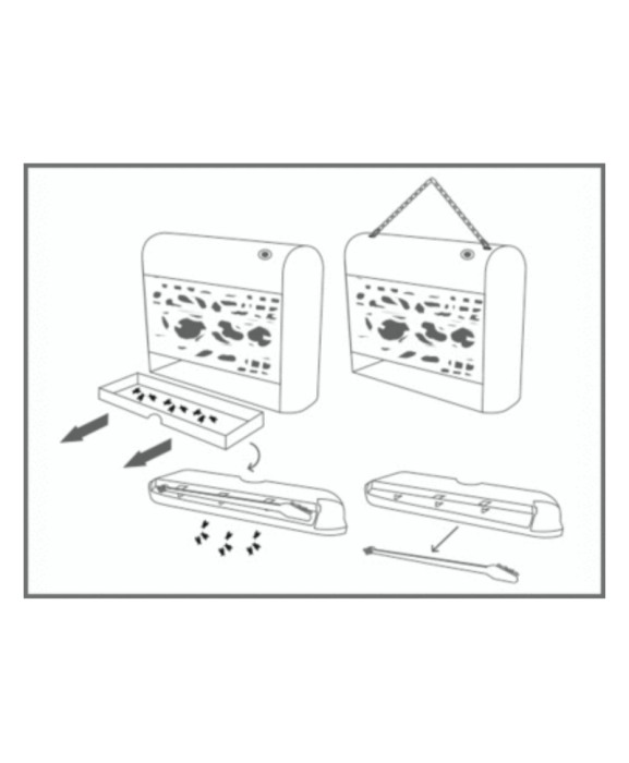 Aparat protectie impotriva insectelor cu LED UV, Swissinno Insect Destroyer 24W, 80 mp [6]