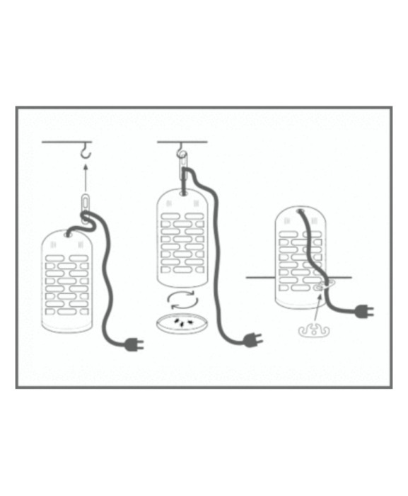 Aparat protectie impotriva insectelor cu LED UV, Swissinno Insect Destroyer 3W, 20 mp [6]