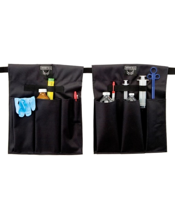 Buzunar extern acesorii medicale Udder Tech, poliester - rezistent la apa, negru [2]