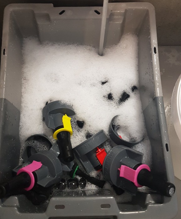 Capac cu niplu tetina pentru bidonul de alaptare vitei Milk Bar Vitality [3]