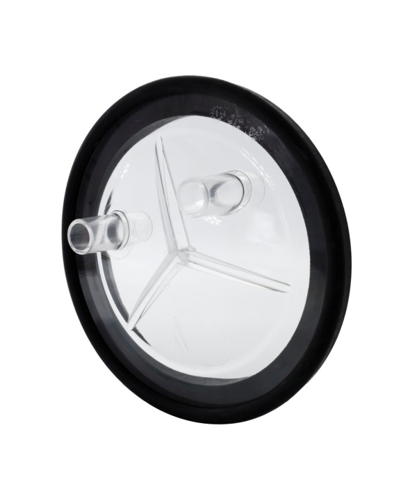 Capac plastic transparent pentru galetile de lapte de 30 litri, Akroh [3]