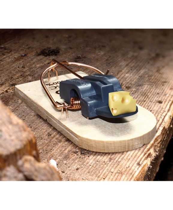 Capcana soareci fara momeala, lemn FSC, Swissinno SuperCat, set 2 bucati [2]