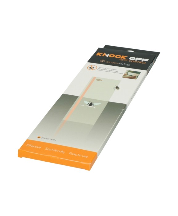 Capcane adezive muste, pentru ferestre, Knock Off, set 4 bucati [4]