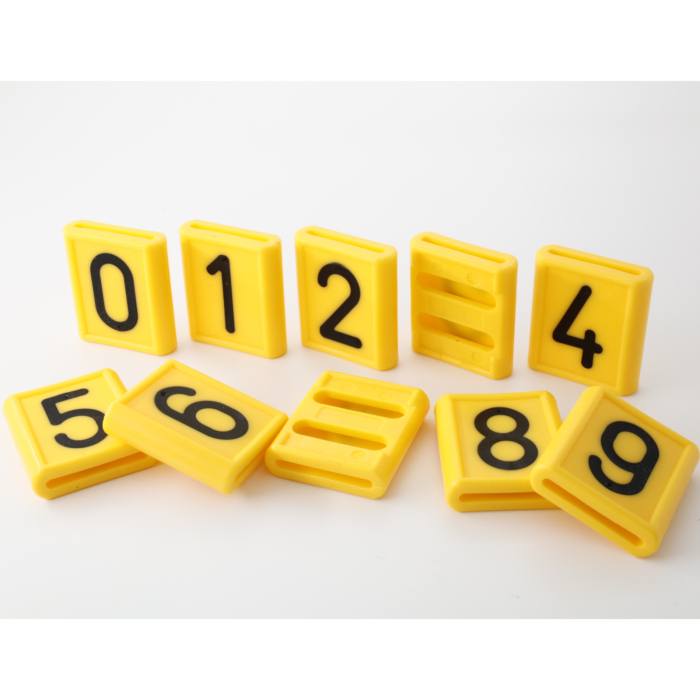 Cifra plastic identificare animale, 52x59mm, Akroh [5]