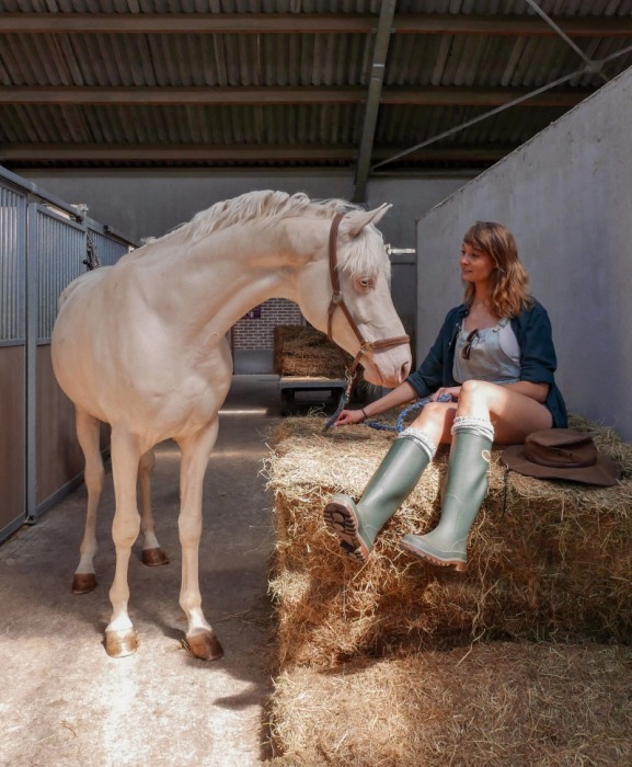 Cizme protectie Bekina Litefield, O4, verde/maro [19]