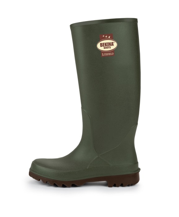 Cizme protectie Bekina Litefield, O4, verde/maro [3]